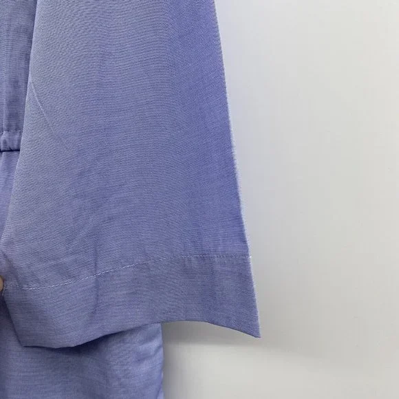 Pomander Place Tuckernuck Women's Chambray Lucy Dress Blue Tier Tie Waist Mini M - Picture 5 of 12